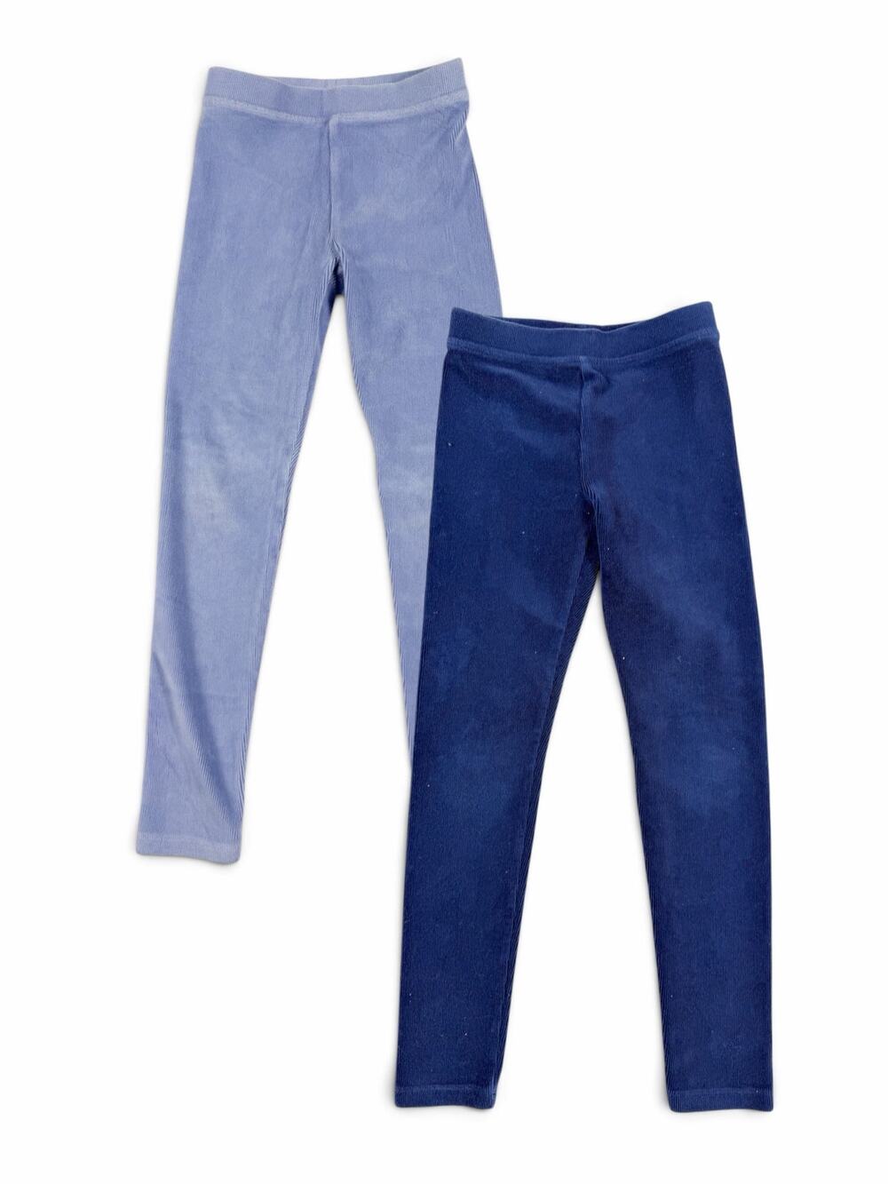 Crewcuts Girls Velour Leggings Purple Blue Bundle Size 8